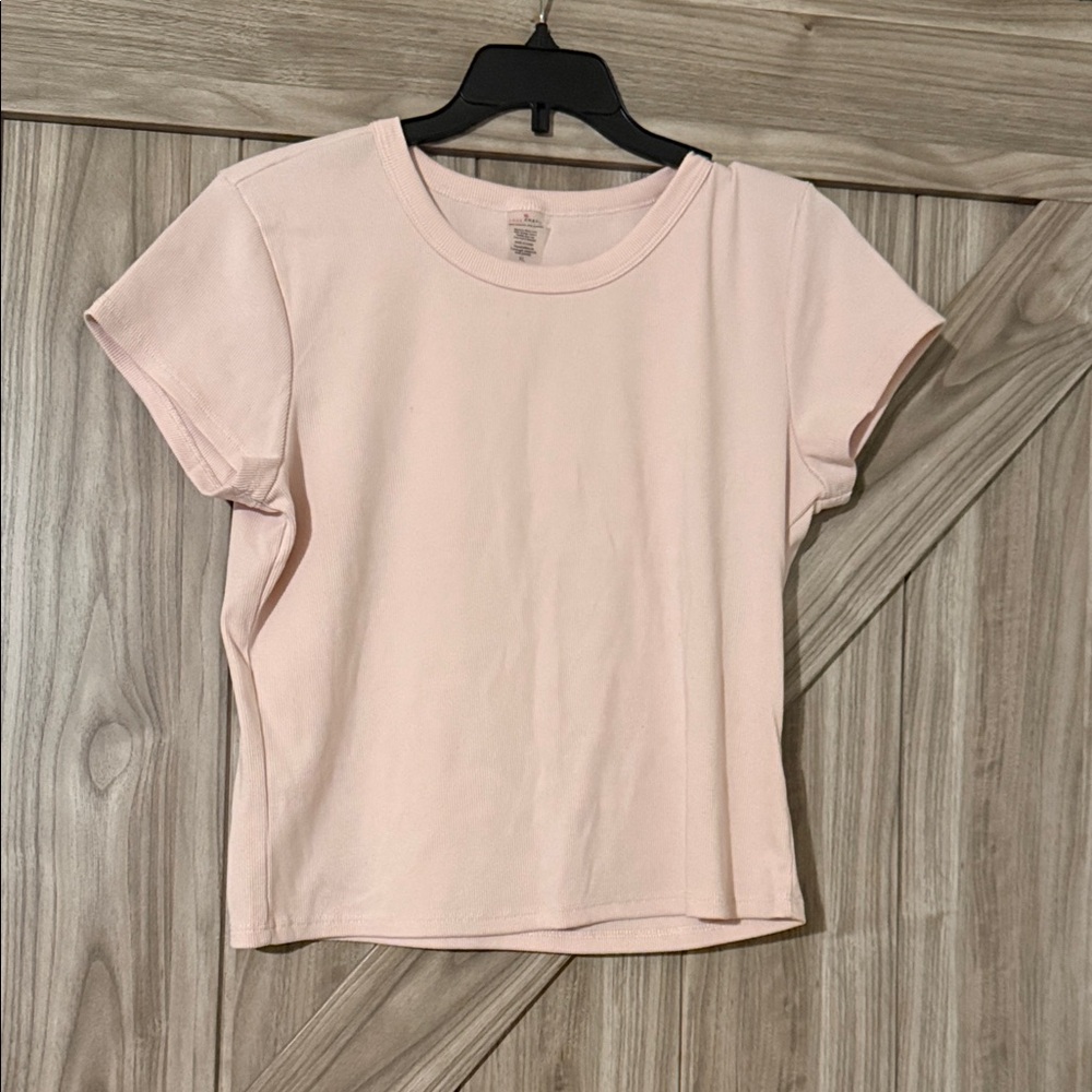 Light Pink Kids Short Sleeve Tee